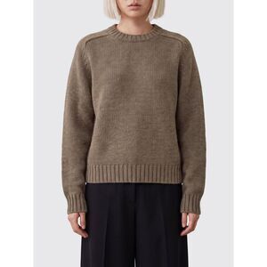 Khaite Women Khaite Long-Sleeved Pure Cotton Crew Neck Jumper